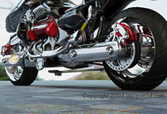 3D Model and animation of concept bike